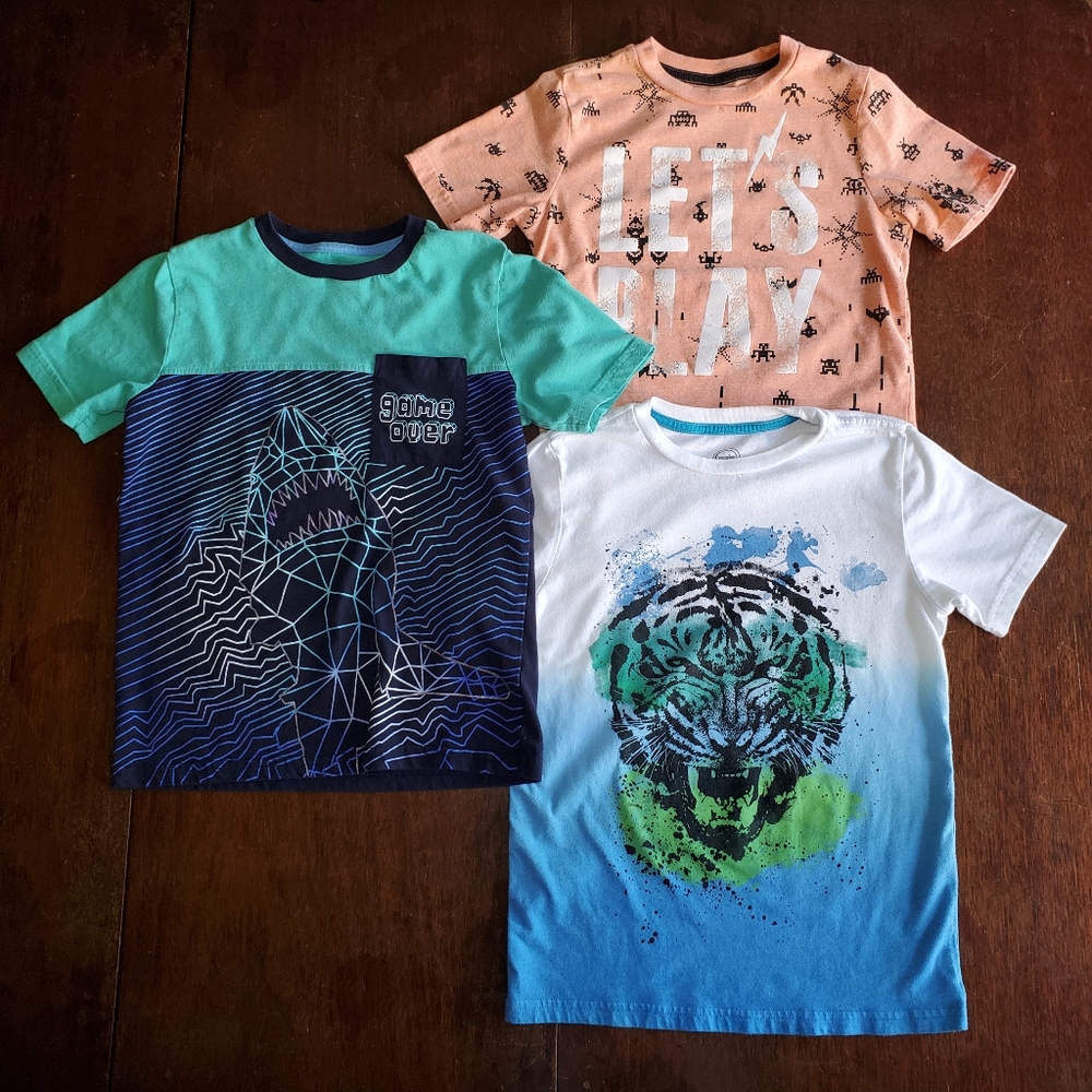 Lot of 3 boys wonder nation t-shirt